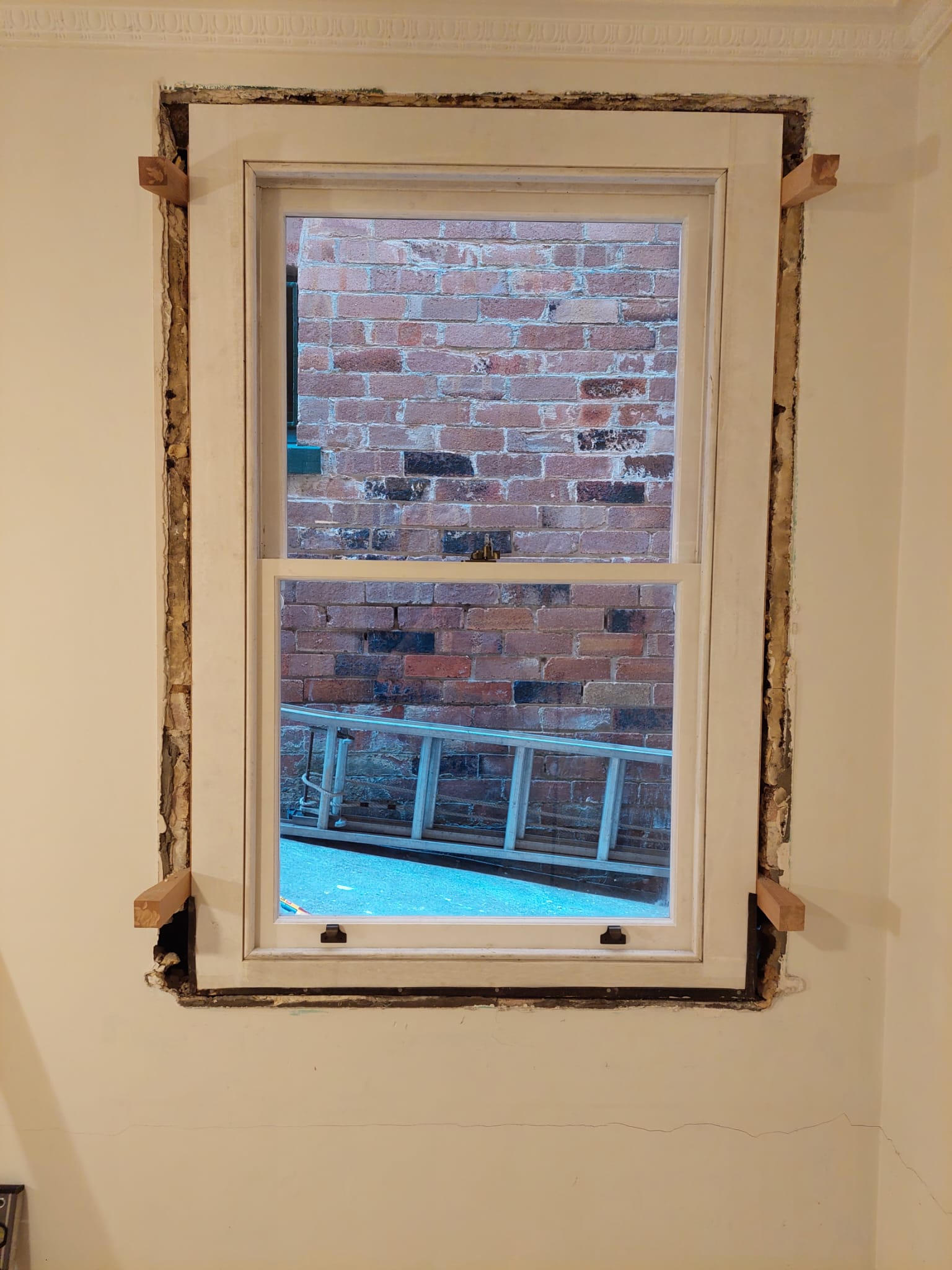 double hung window installation petersham