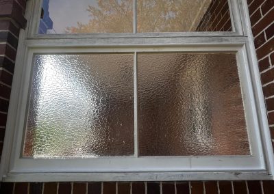 New Double Light Fixed Sash installation in Earlwood